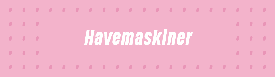 Havemaskiner