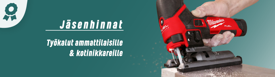 Jäsenhinnat – työkalut ammattilaisille & kotinikkareille