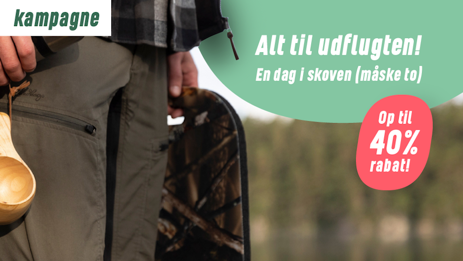 Alt til udflugten! En dag i skoven (måske to)