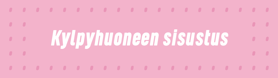 Kylpyhuoneen sisustus