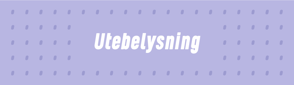 Utebelysning