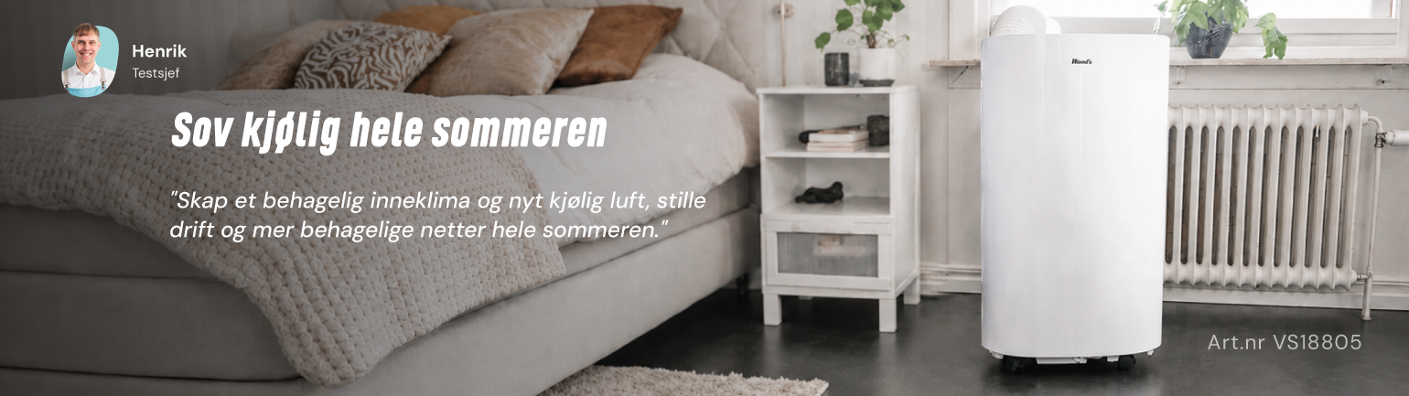 Sov kjølig hele sommeren