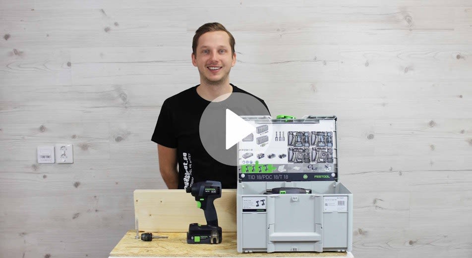 Nyhet: Festool 18v slagskruvdragare!