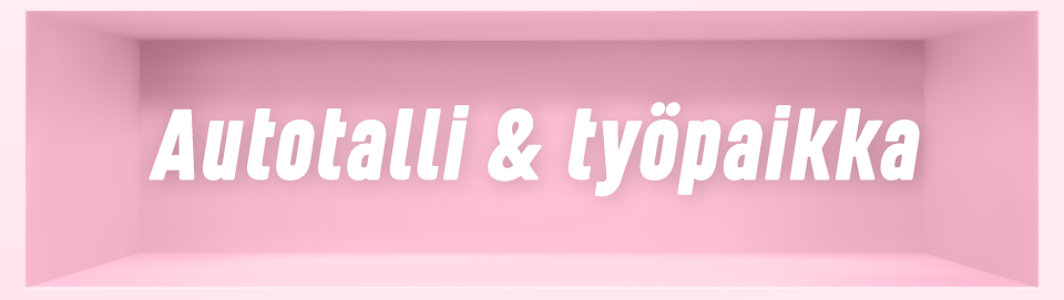 Autotalli & työpaikka
