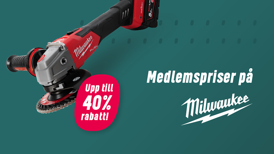 Medlemspriser på Milwaukee