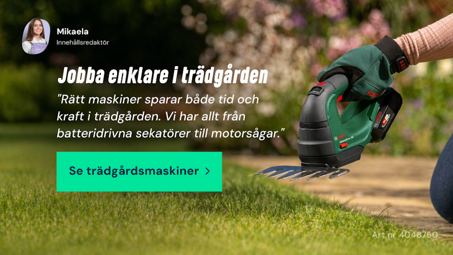 Jobba enklare i trädgården