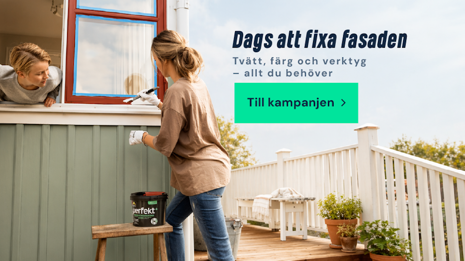 Dags att fixa fasaden
