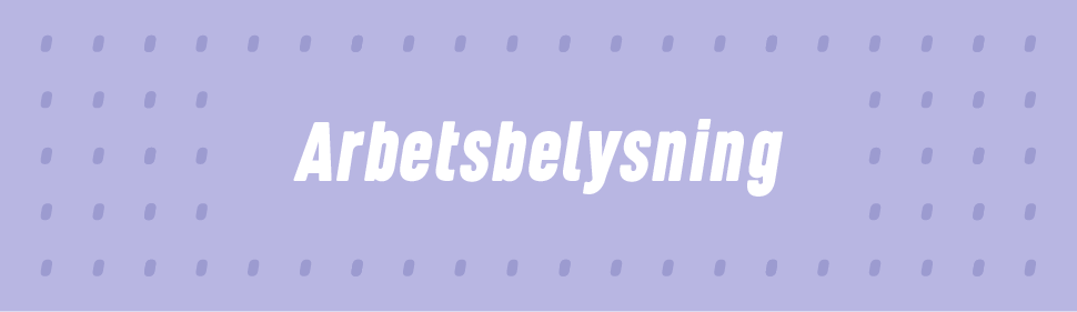 Arbetsbelysning