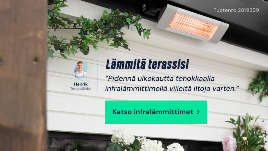 Lämmitä terassisi