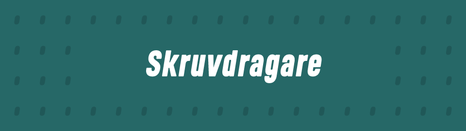 Skruvdragare
