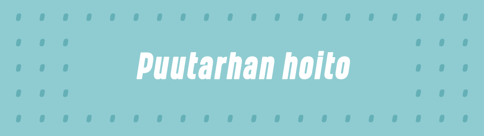 Puutarhan hoito