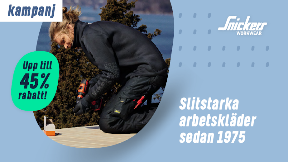 Snickers - slitstarka arbetskläder sedan 1975