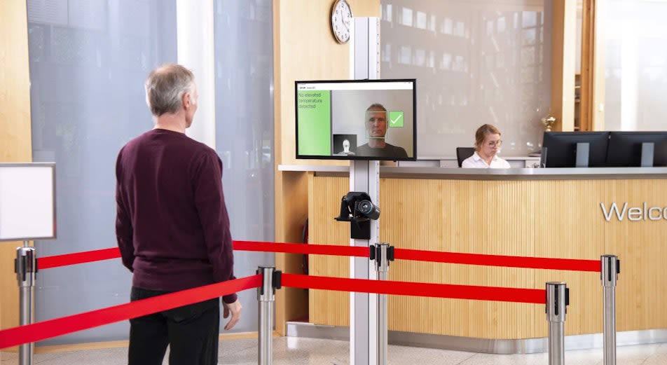 Nyhet: Kontaktlös feberkontroll med FLIR:s EST-värmekameror