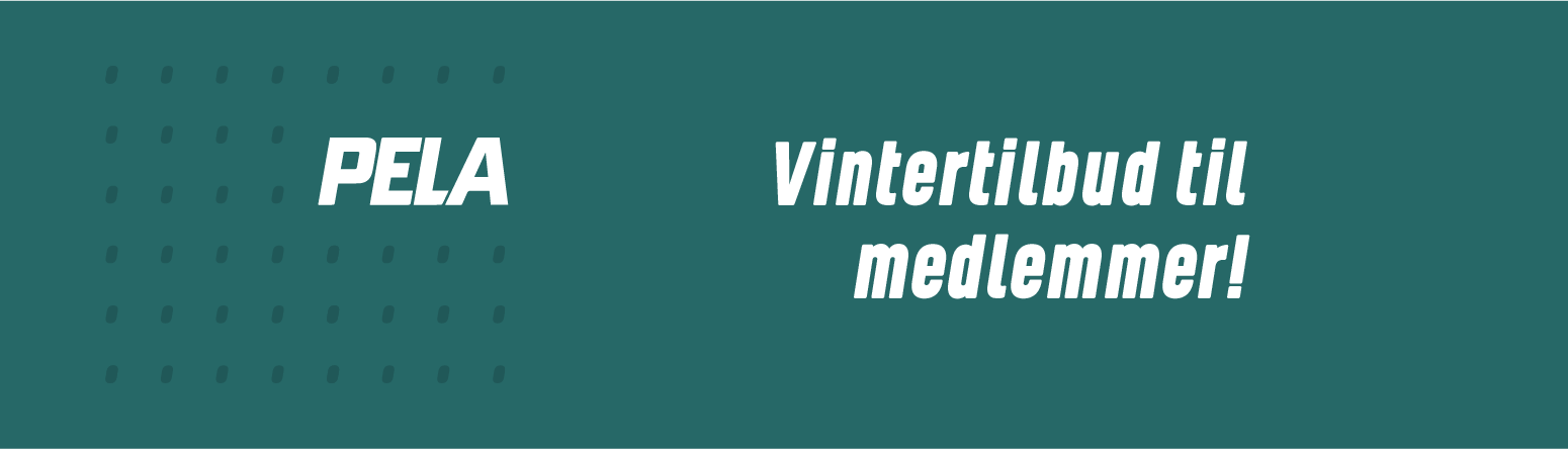 Pela – vintertilbud til medlemmer!