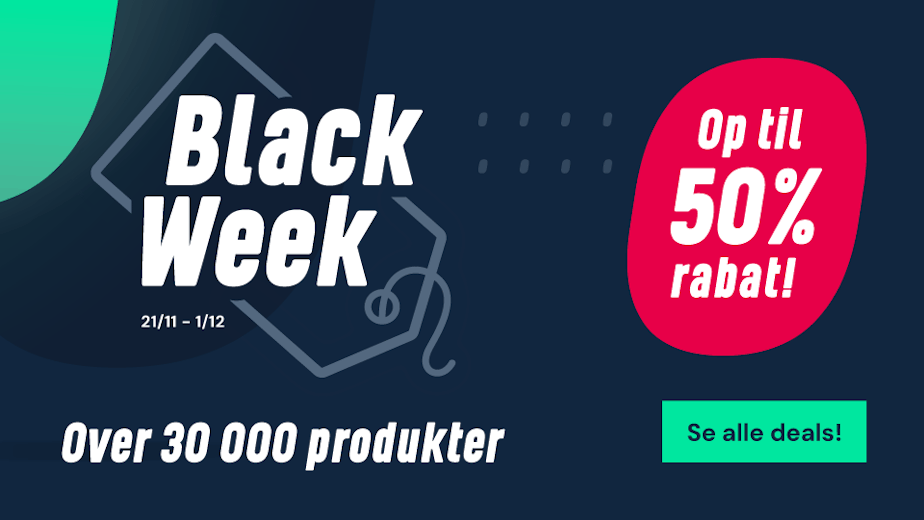Black week – over 30 000 produkter