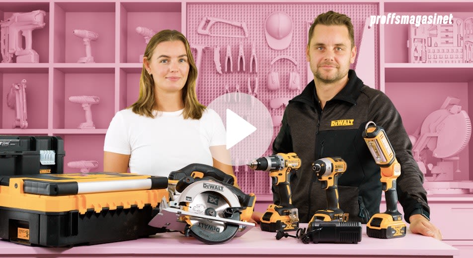 Guide: Expert från Dewalt visar verktygspaket med allt du behöver 