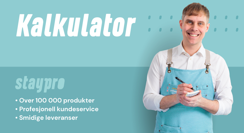 Arealberegning kvadrat og rektangel - Enkel kvadratmeter kalkulator