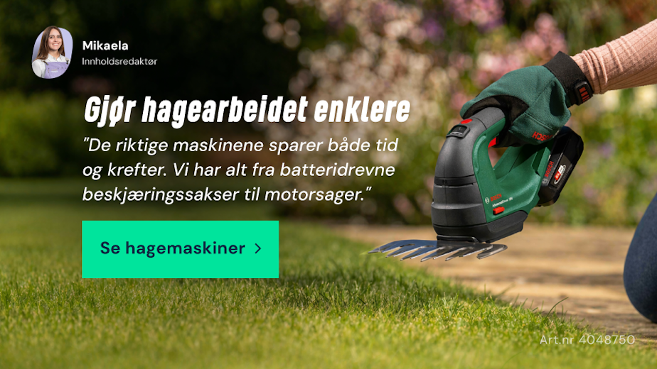 Gjør hagearbeidet enklere