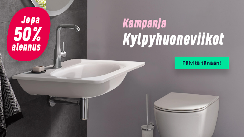 Kampanja kylpyhuoneviikot