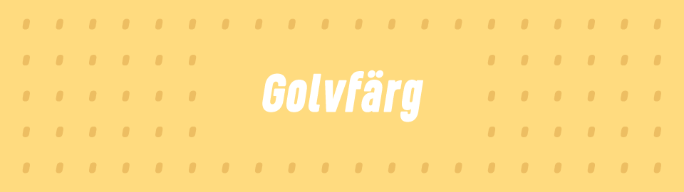 Golvfärg