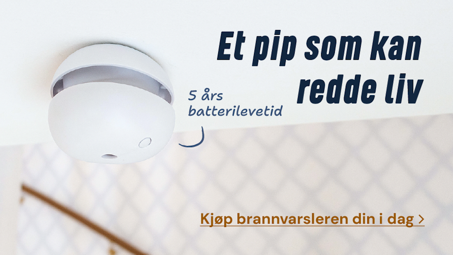Brannvarsler – et pip som kan redde liv