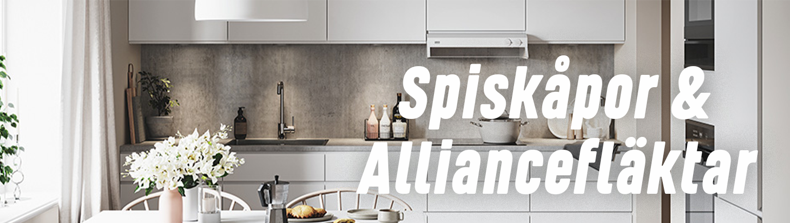 Spiskåpor och alliancefläktar
