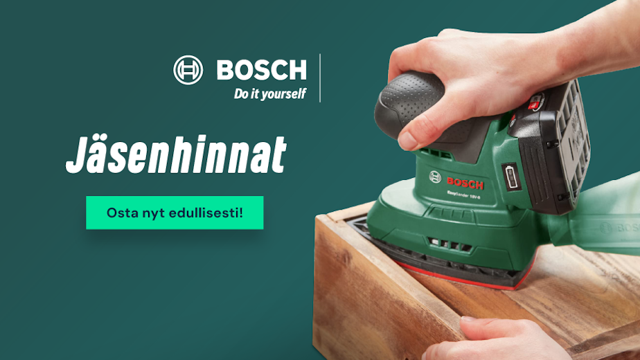 Bosch DIY jäsenhinnat