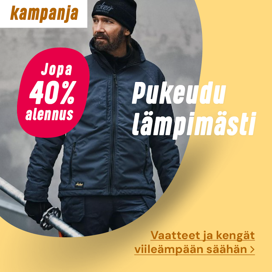 Pukeudu lämpimästi