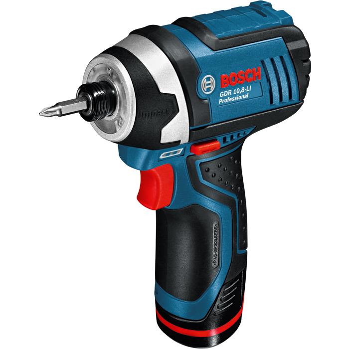 Bosch GDR 12V-105 Muttertrekker med batteri og lader