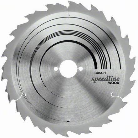 Bosch Sirkelsagblad Speedline Wood 165 x 30 x 2,2 mm, 18