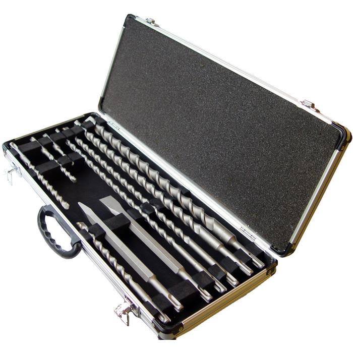 Makita D-19174 Bor- og meiselsett SDS-Plus, 10 deler