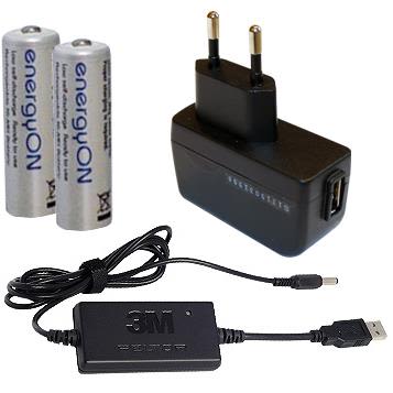 3M Peltor FR08 + FR09 + LR6NM Laddpaket till WS Alert XP