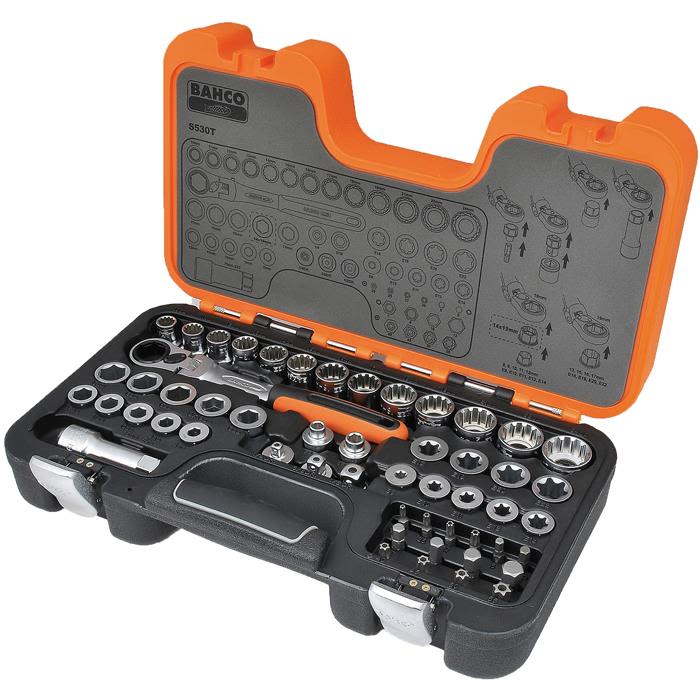 Bahco S530T Pipenøkkelsett