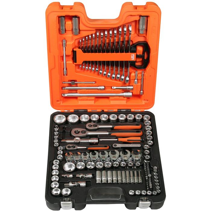 Bahco S138 Topnøglesæt 1/4", 3/8" og 1/2"