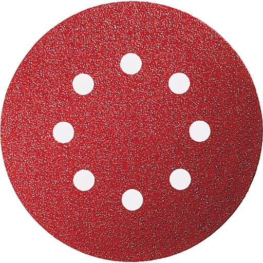 Bosch Expert for Wood Slippapper 8-hålat 125mm K80 5-pack