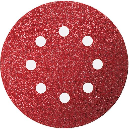 Bosch Expert for Wood Slippapper 8-hålat, 115mm, K80, 5-pack