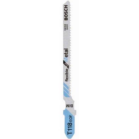 Bosch Stikksagblad T 118 EOF Flexible for Metal