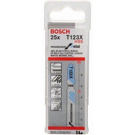 Bosch Progressor for Metal Sticksågsblad 100mm 25-pack