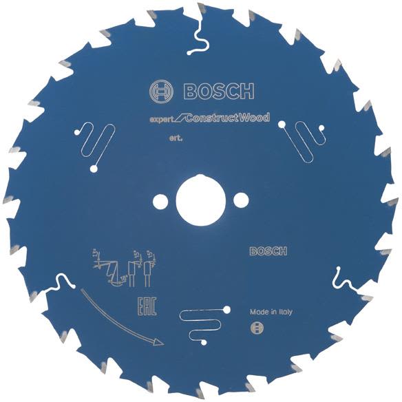 Bosch Expert for Construct Wood - Sirkelformet sagblad - 165 mm - 4 tenner