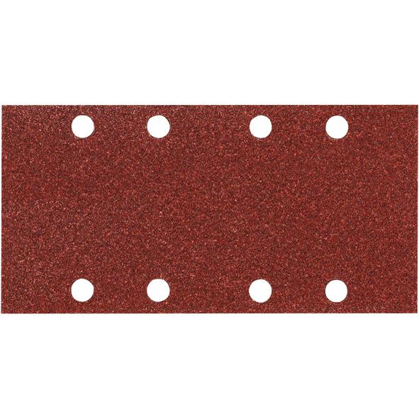 Bosch 2609256A98 Slippapper 8-hålat 93x230mm K180 10-pack