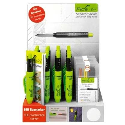 Pica Dry Snekkerblyant 20-pakn.  10-pakn. reservestift