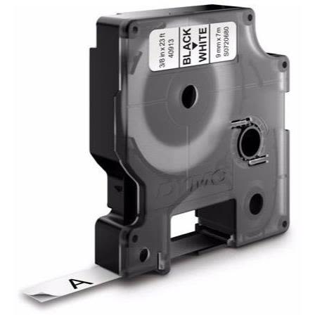 DYMO Standard D1 Tejp 9 mm Svart på vitt