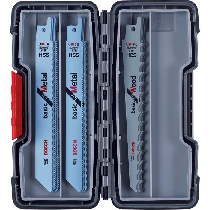 Bosch 2607010901 Bajonetsavklingersæt 15 dele