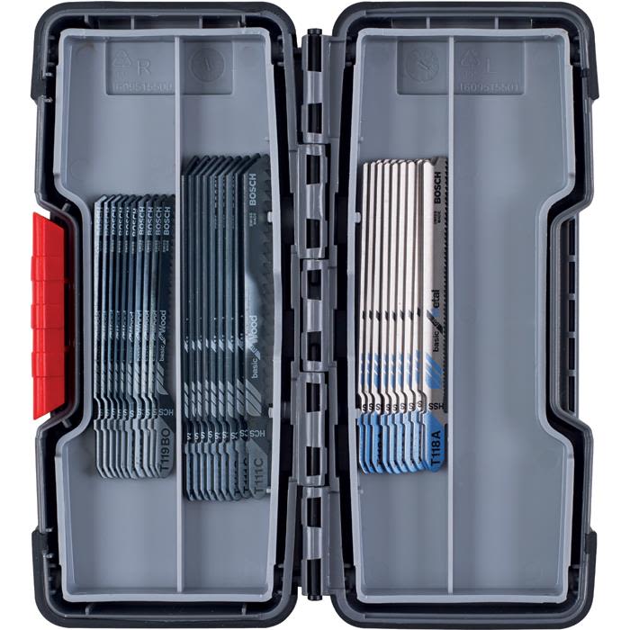 Bosch 30-delers stikksagblad-sett Wood and Metal T 119 BO (10x); T 111 C (10x); T 118 A (10x)