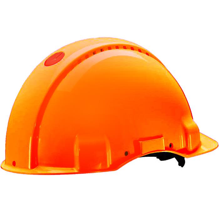 3M G3000 Vernehjelm Oransje