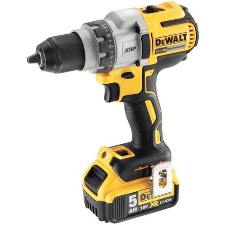 Dewalt DCD991P2 Borskrutrekker med 2 stk 5,0 Ah batterier og lader
