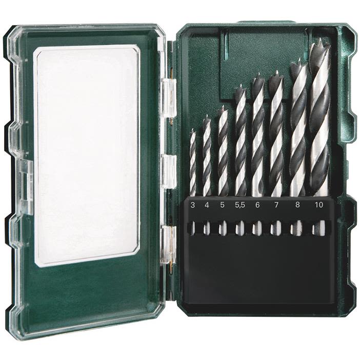 Metabo 626705000 Borsett for tre, 8 deler