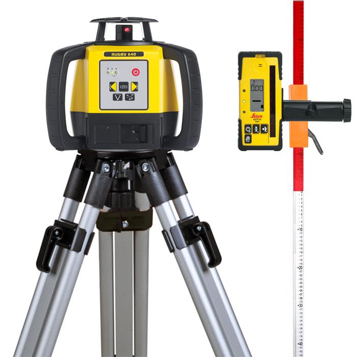 Leica Rugby 640 Rotationslaserpaket