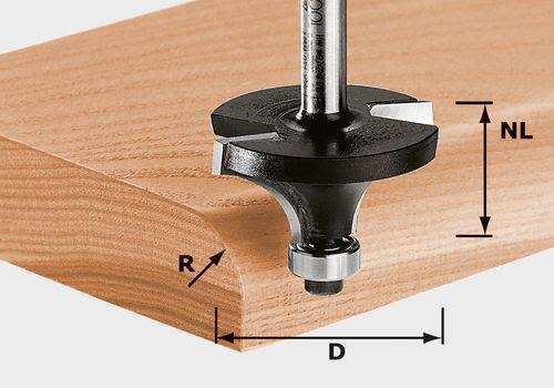 Festool HW S12 D63/32/R25 Avrundningsfräs 12mm skaft