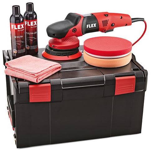 Flex XFE7-15 150 Set Polermaskin med tilbehør, 710 W